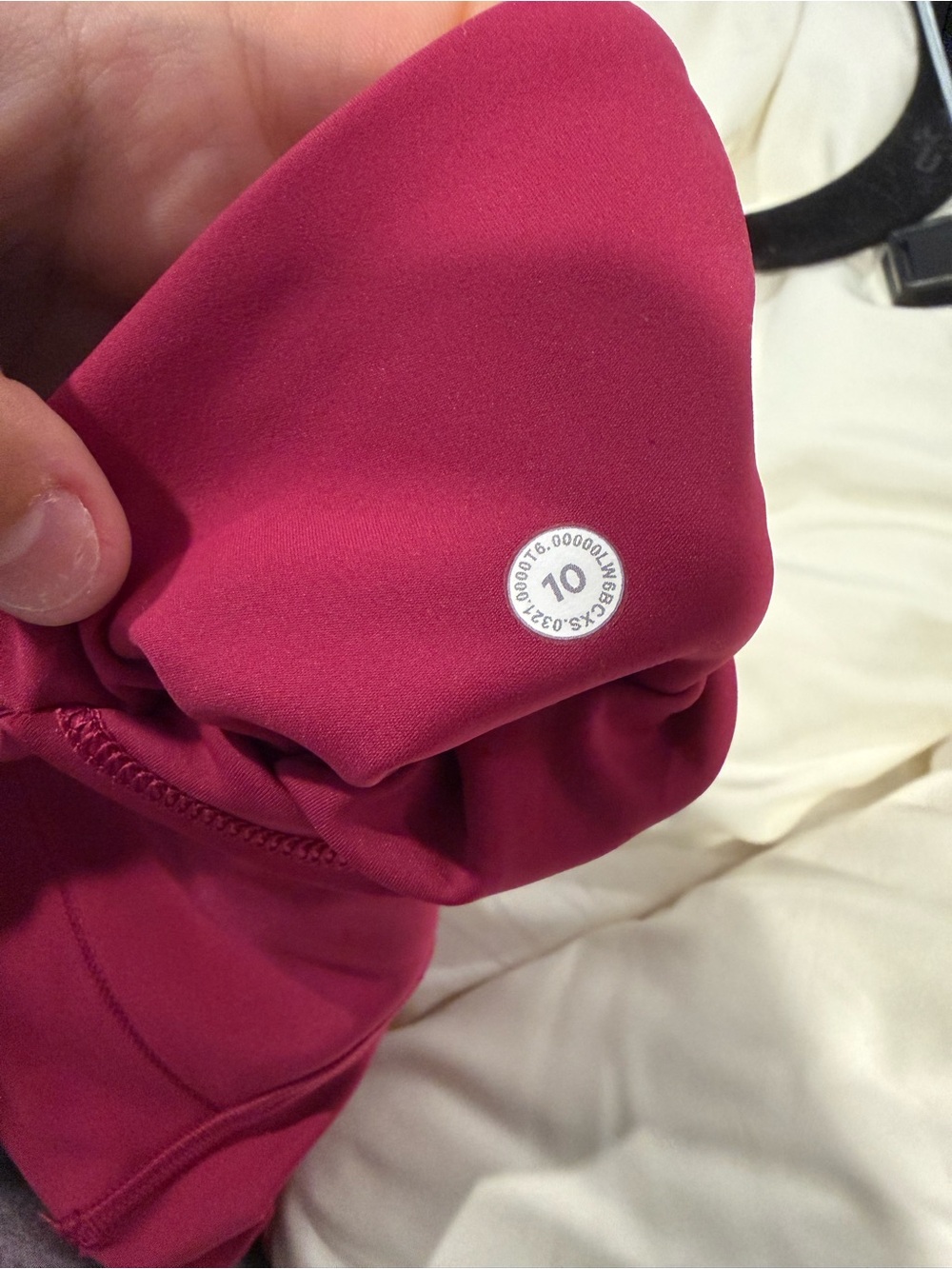 lululemon athletica High-Rise Side-Pocket Leggings in Raspberry Pink - Picture 6 of 6